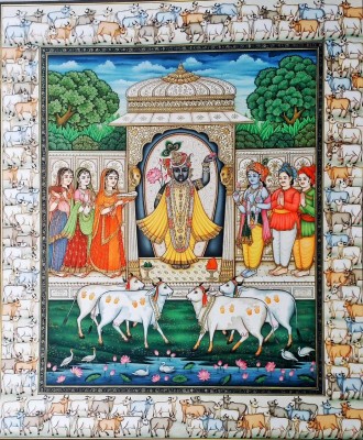 Srinath with Radha Krishna 